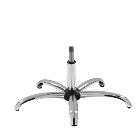 Base Alpha c/Amort. Cromado - Accessoires